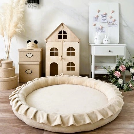 Luxe Velvet Padded Playmat