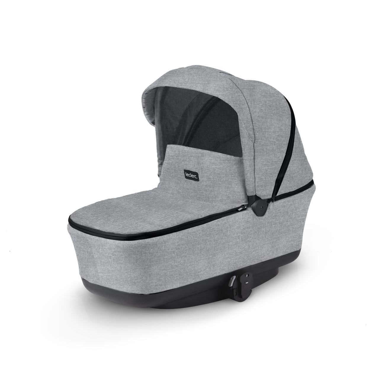 Leclerc Baby Bassinet-Grey Melange
