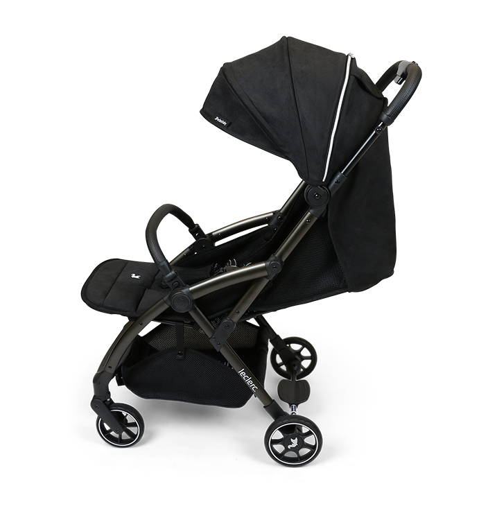Leclerc Baby Hexagon Stroller-Carbon Black