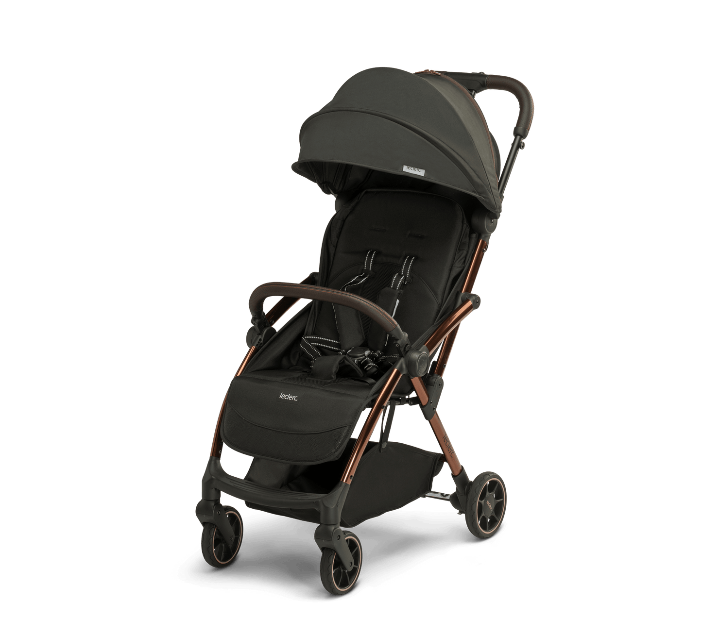 Leclerc Baby Influencer Stroller-Black Brown