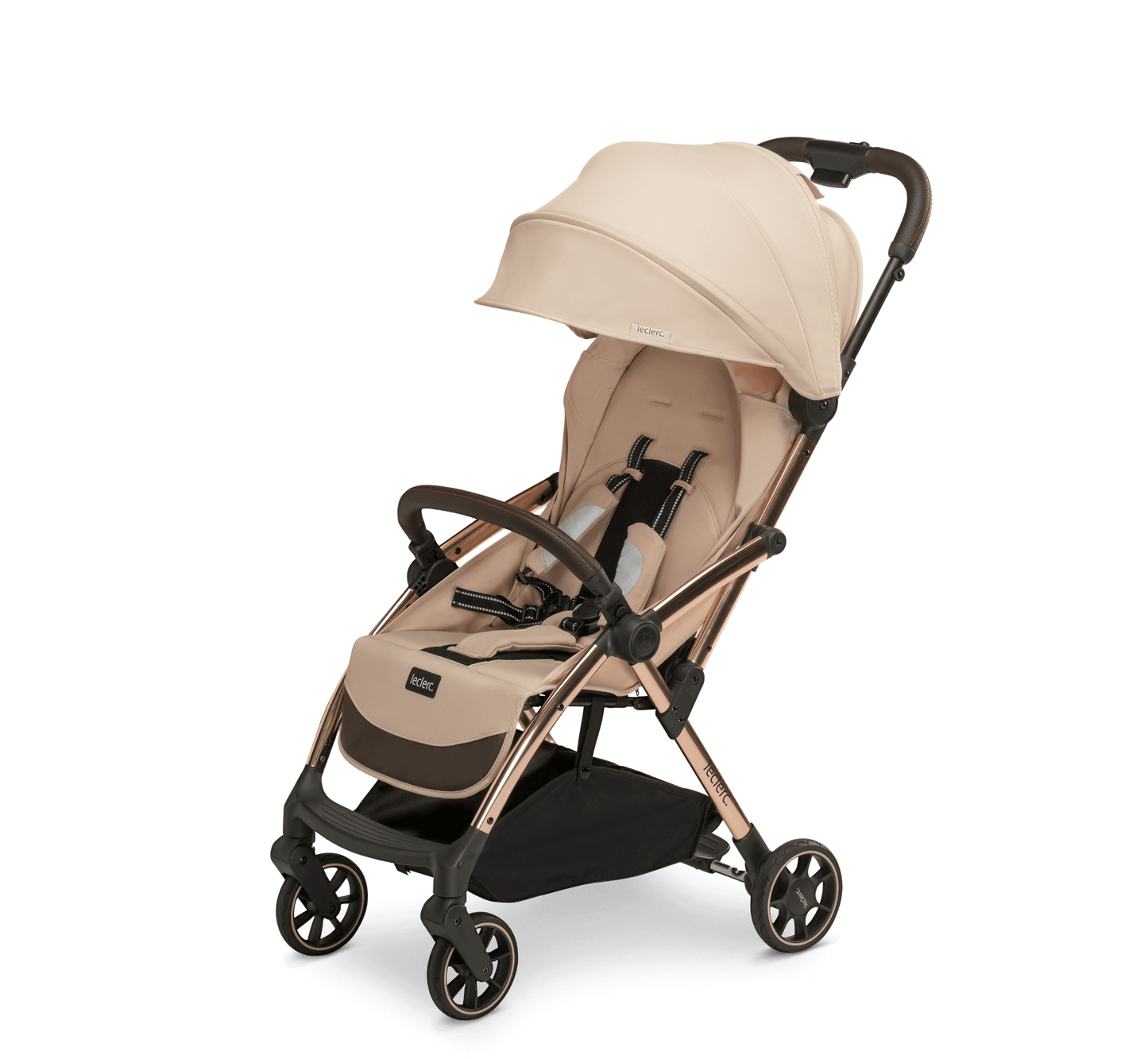 Leclerc Baby Influencer Stroller-Sand Chocolate