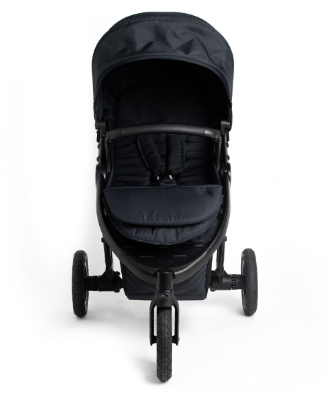 Roma Atlas 3 Wheel Pram-Jet Black