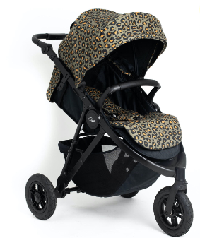 Roma Atlas 3 Wheel Pram Khaki Leopard