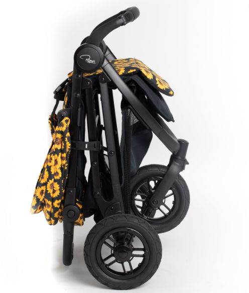 Roma Atlas 3 Wheel Pram-Sunflower