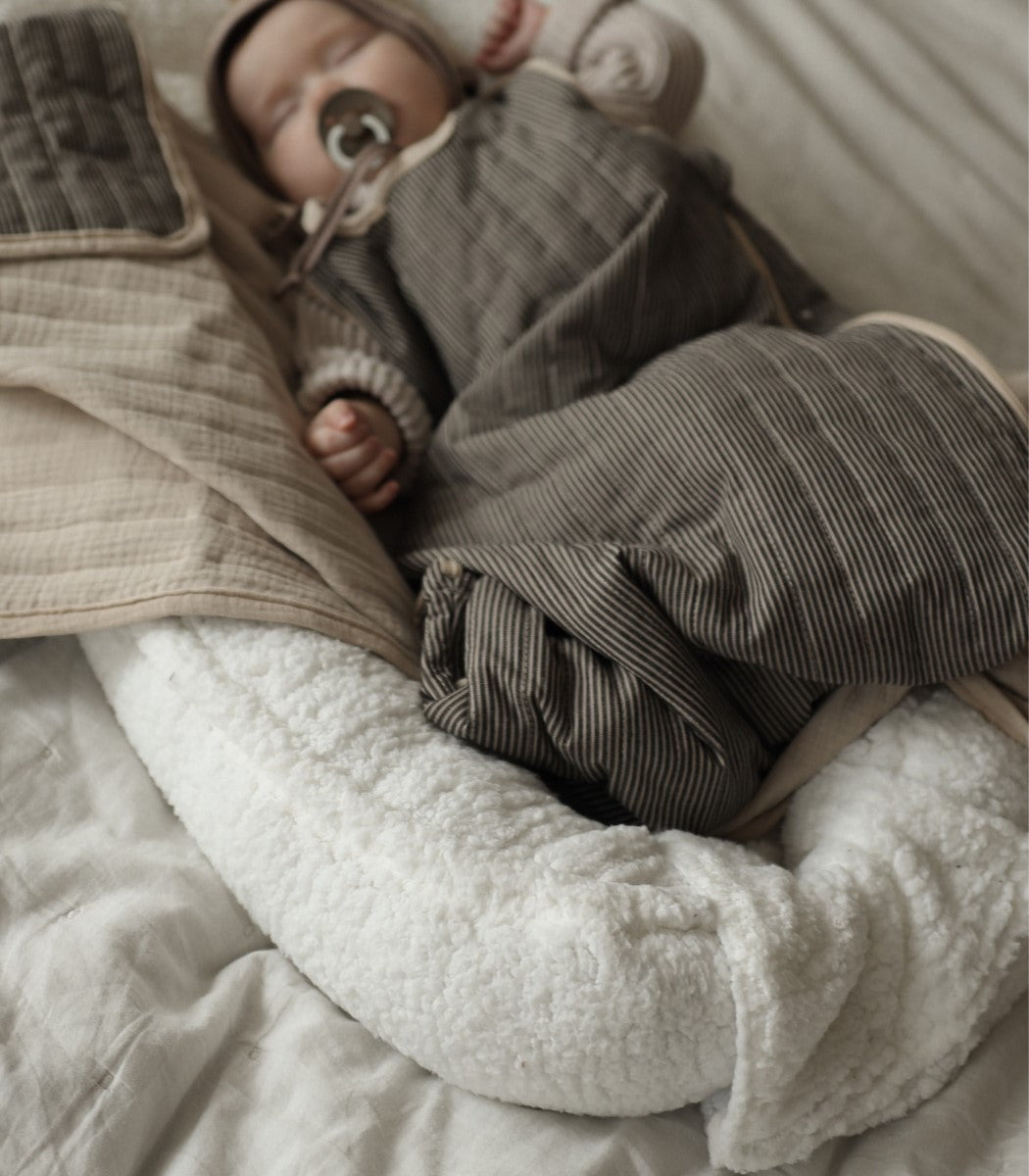 Teddy Baby Nest - Cream