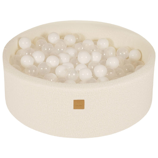 Cream Boucle Ball Pit + 200 Balls
