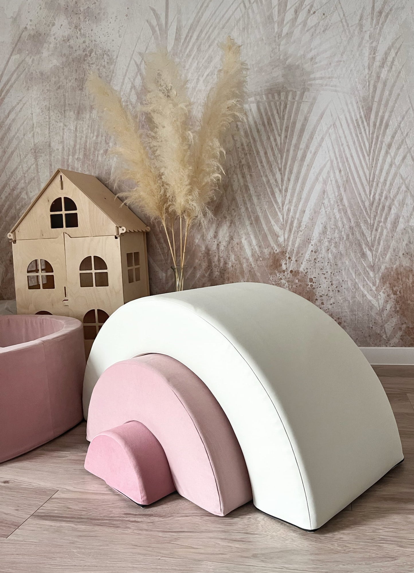 Rainbow Soft Play - Pink