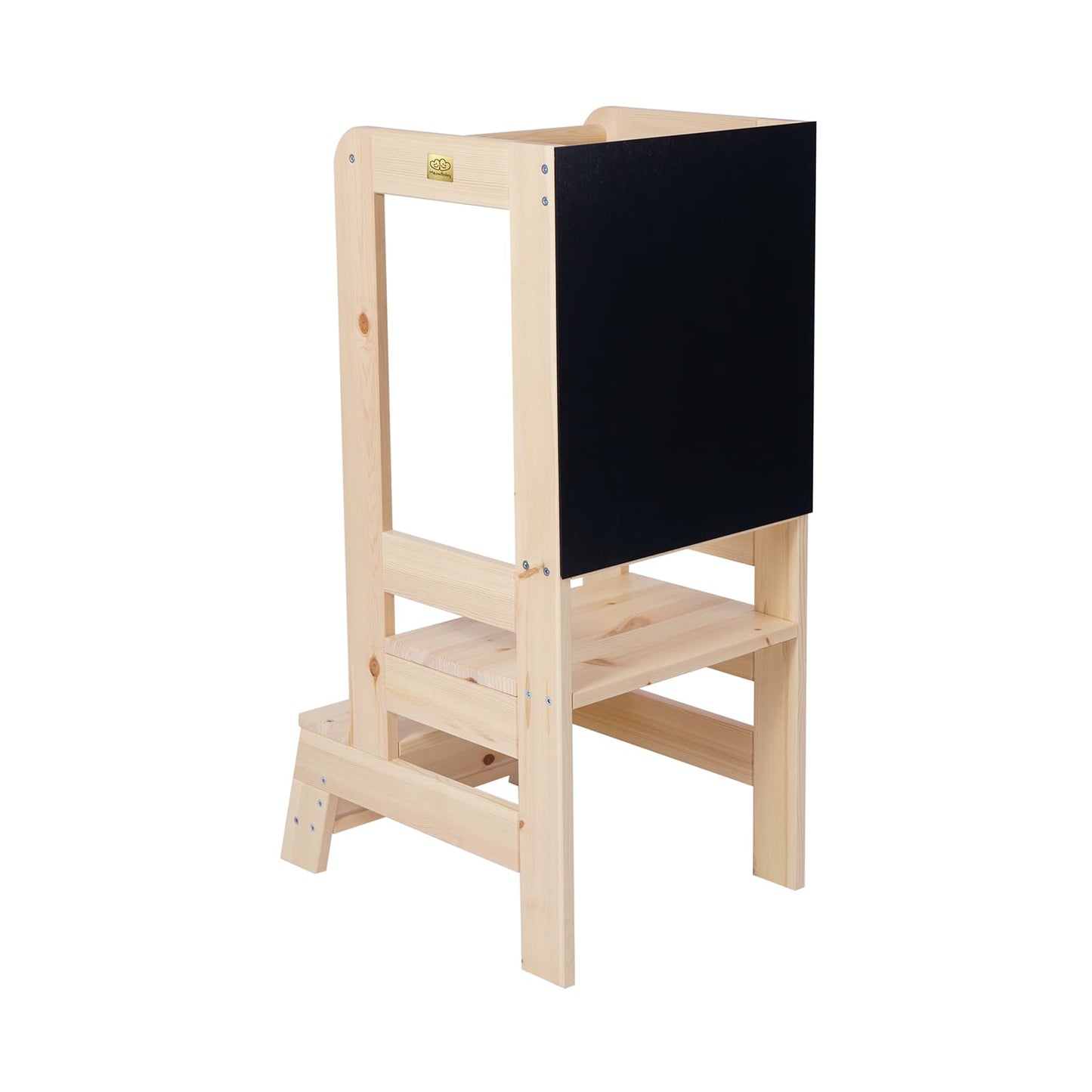 Wooden Kitchen Learning Tower-Natural