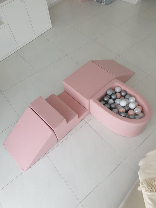 Pink Foam Soft Play & Mini Ball Pit