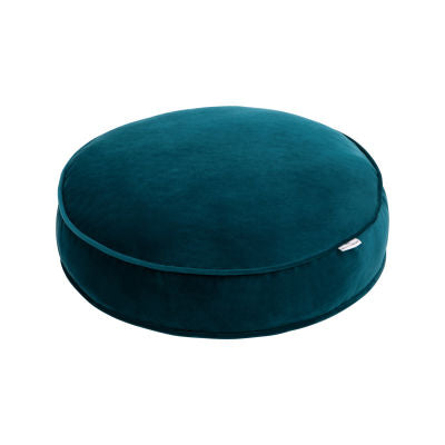 Small Velvet Pouf