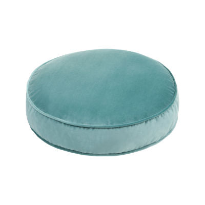 Small Velvet Pouf