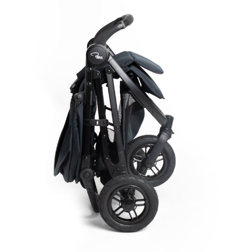 Roma Atlas 3 Wheel Pram-Jet Black