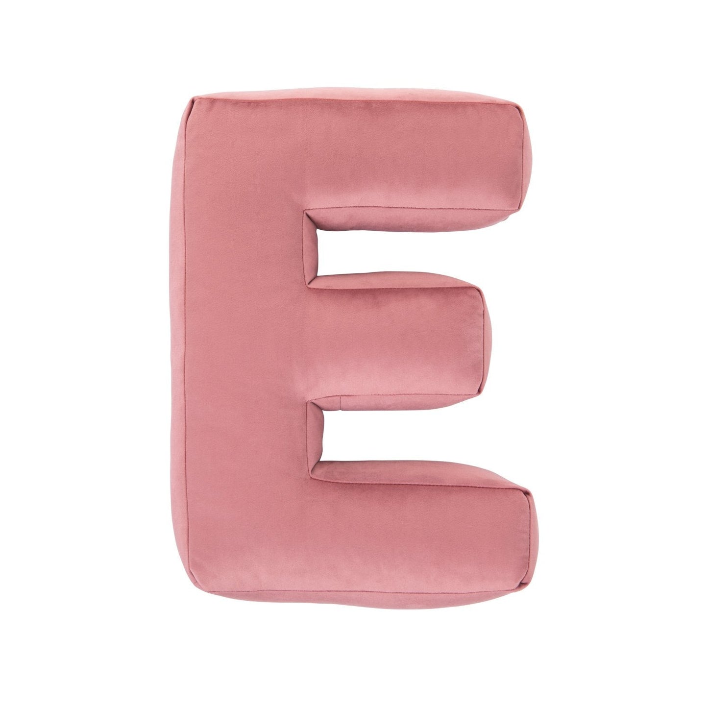 Betty’s Home Velvet Letter Cushion in E