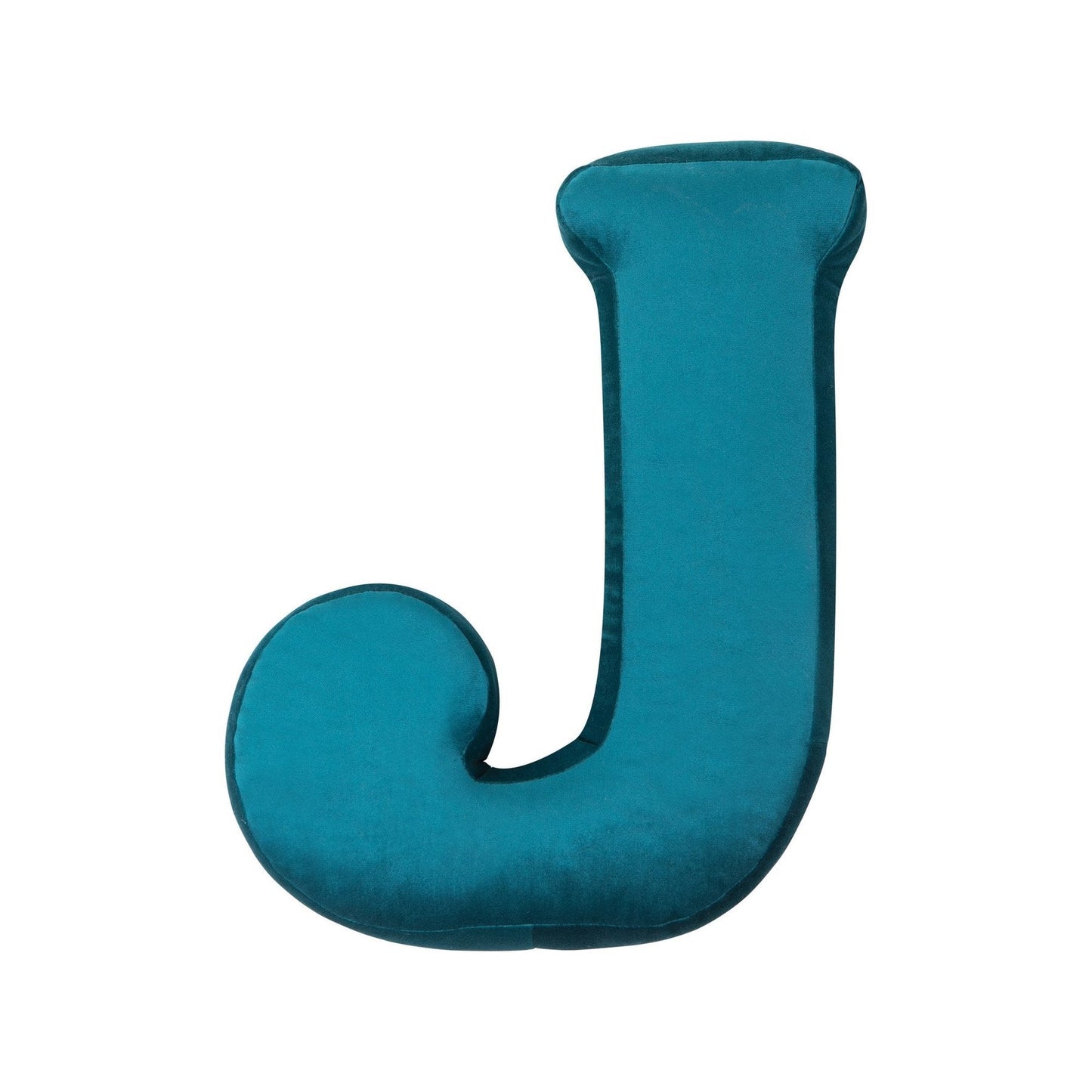 Betty’s Home Velvet Letter Cushion in J