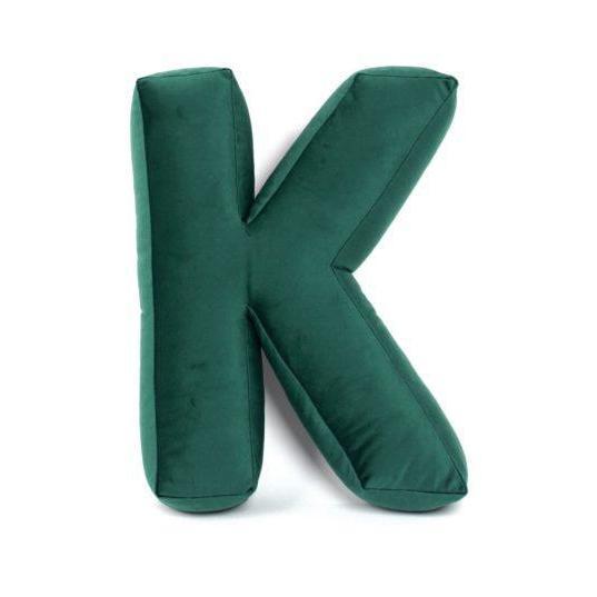 Betty’s Home Velvet Letter Cushion in K