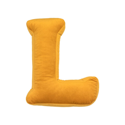 Betty’s Home Velvet Letter Cushion in L